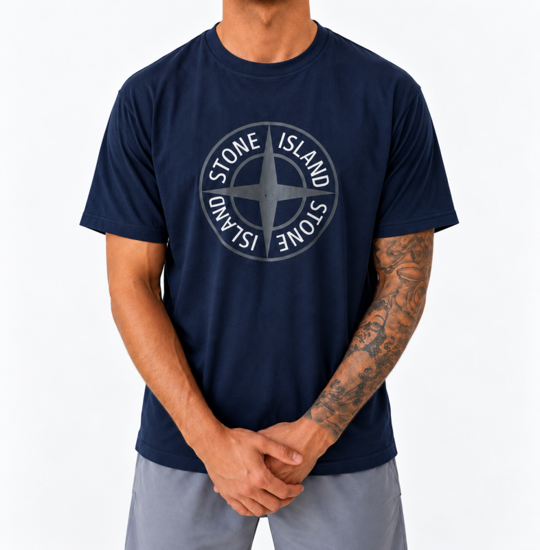 Navy Stone Island