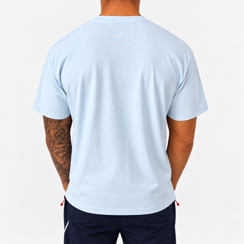 Light Blue Stone Island view 2