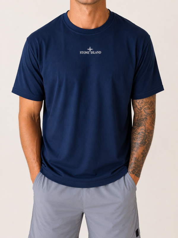 Navy Stone Island