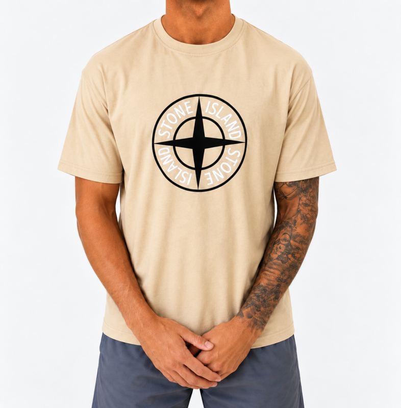 Beige Stone Island