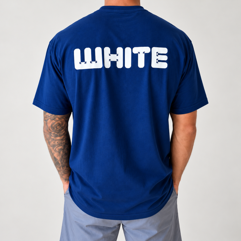 Blue/Navy Off-White view 2