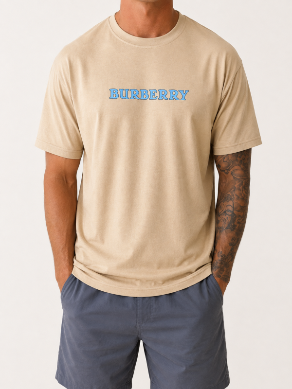 Burberry T-Shirt White – Knight Graphic