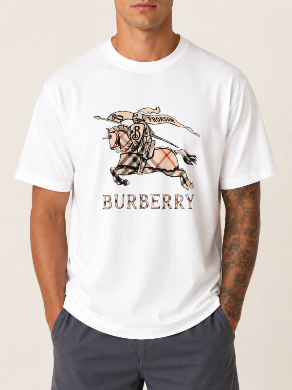 White Burberry – knight on horse