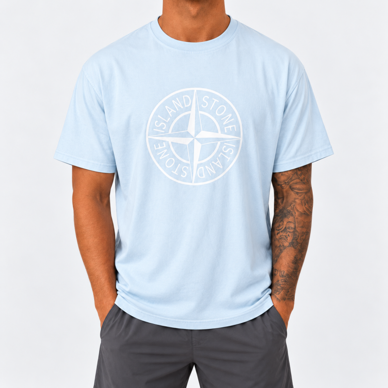 Light Blue Stone Island