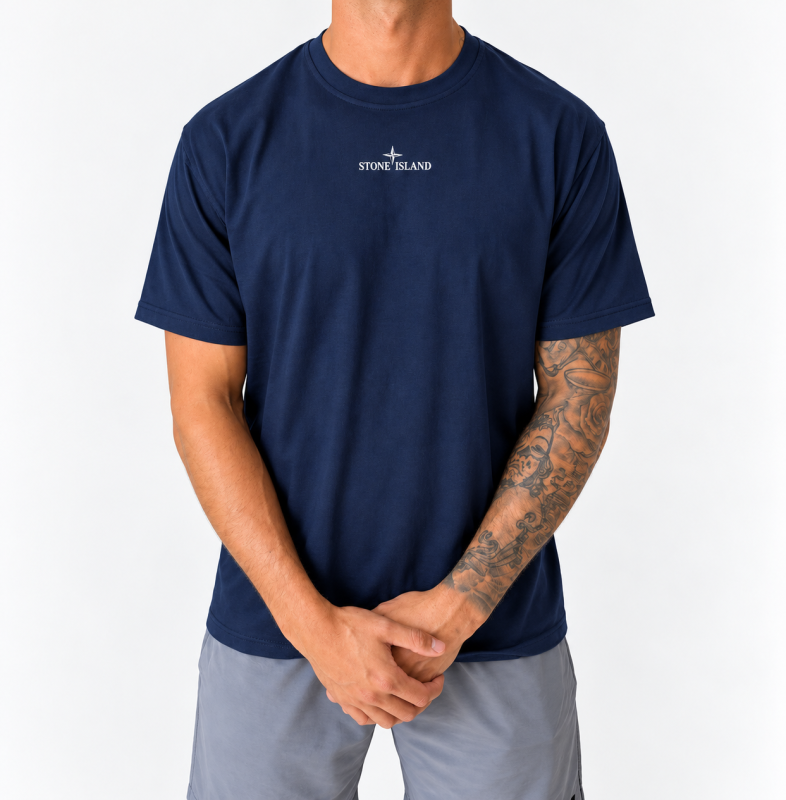 Navy Stone Island