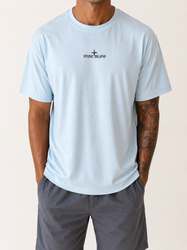 Light Blue Stone Island
