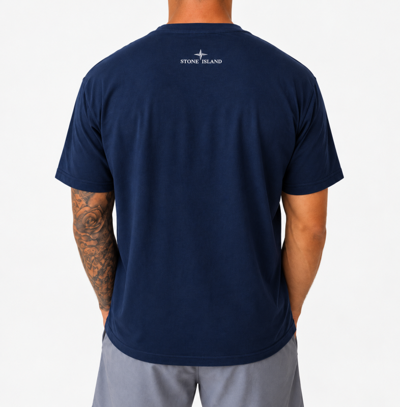 Navy Stone Island view 2